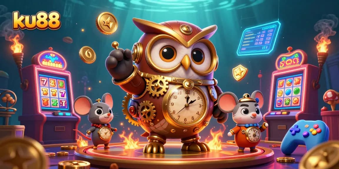 Experience thrilling gameplay at ku88 with dazzling slot machines and vibrant characters.