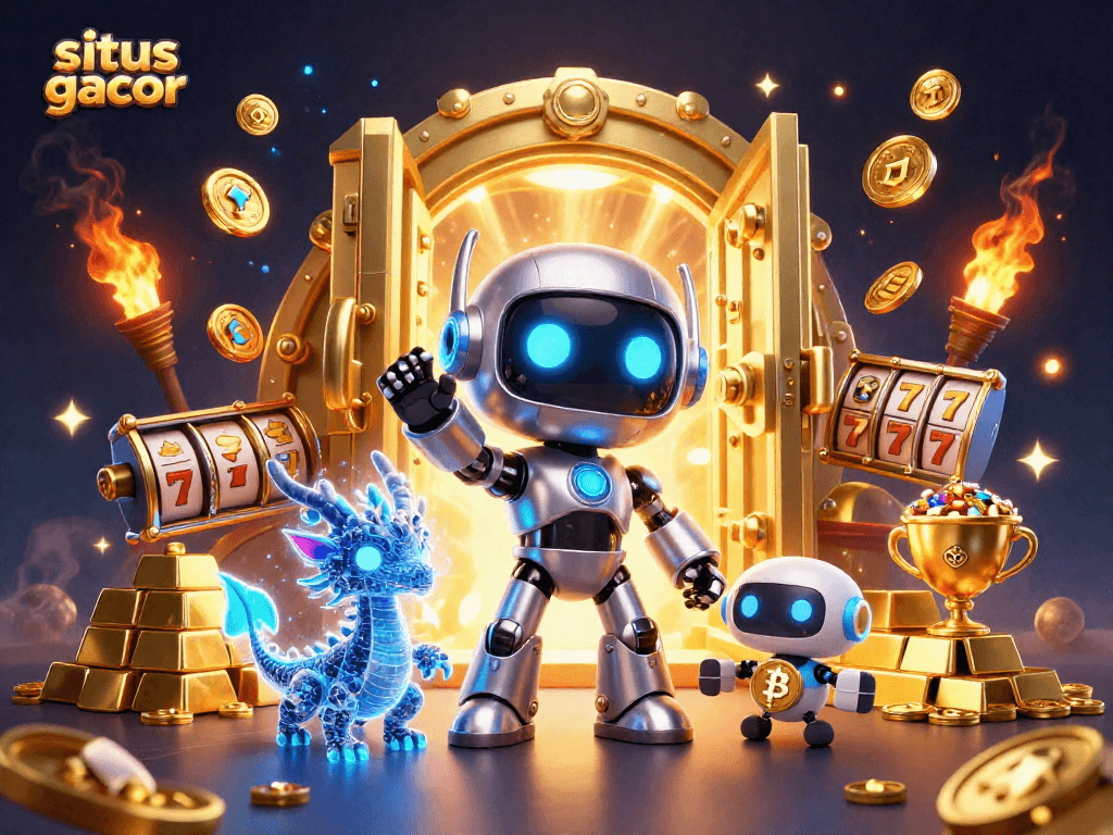 Experience the thrill of situs gacor with dynamic slot games and vibrant casino elements.