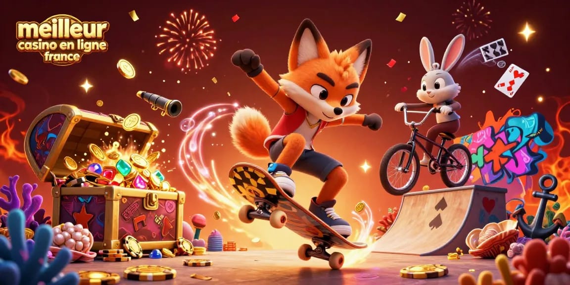 Profitez de l'excitation du meilleur casino en ligne France avec des animations dynamiques.