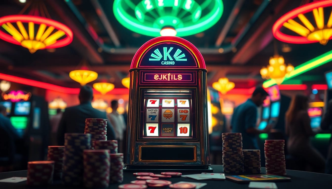 Menangkan permainan bbni4d di mesin slot vintage yang berkilau dan penuh warna.