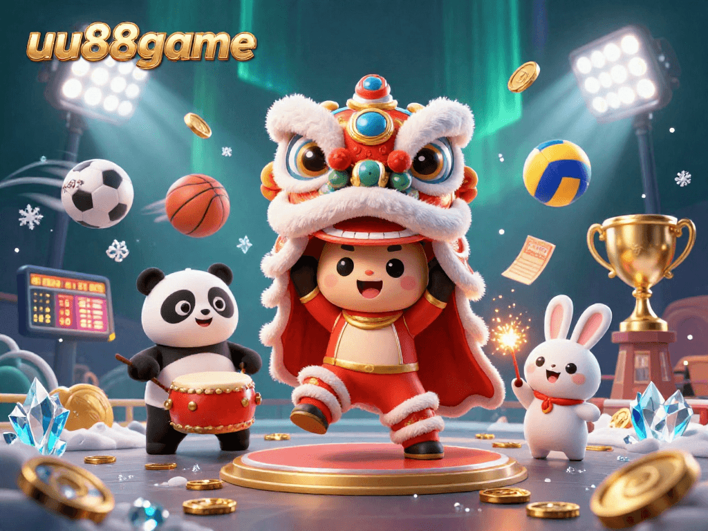 Enjoy thrilling gameplay with uu88game featuring vibrant lion dance and dynamic sports action.