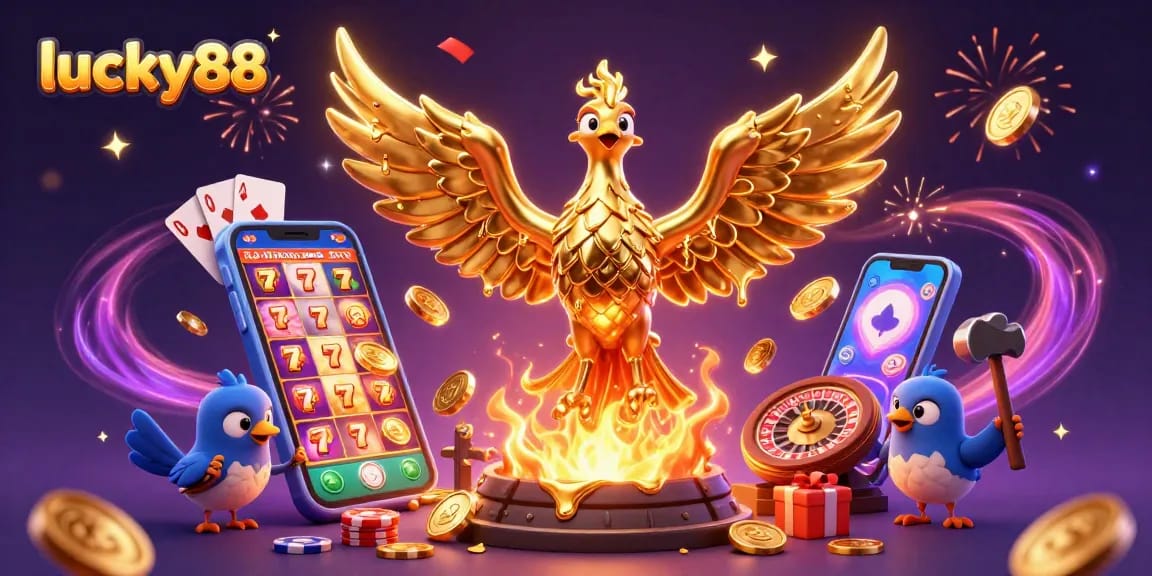 Win big with lucky88 as the golden phoenix brings you to a thrilling casino experience!