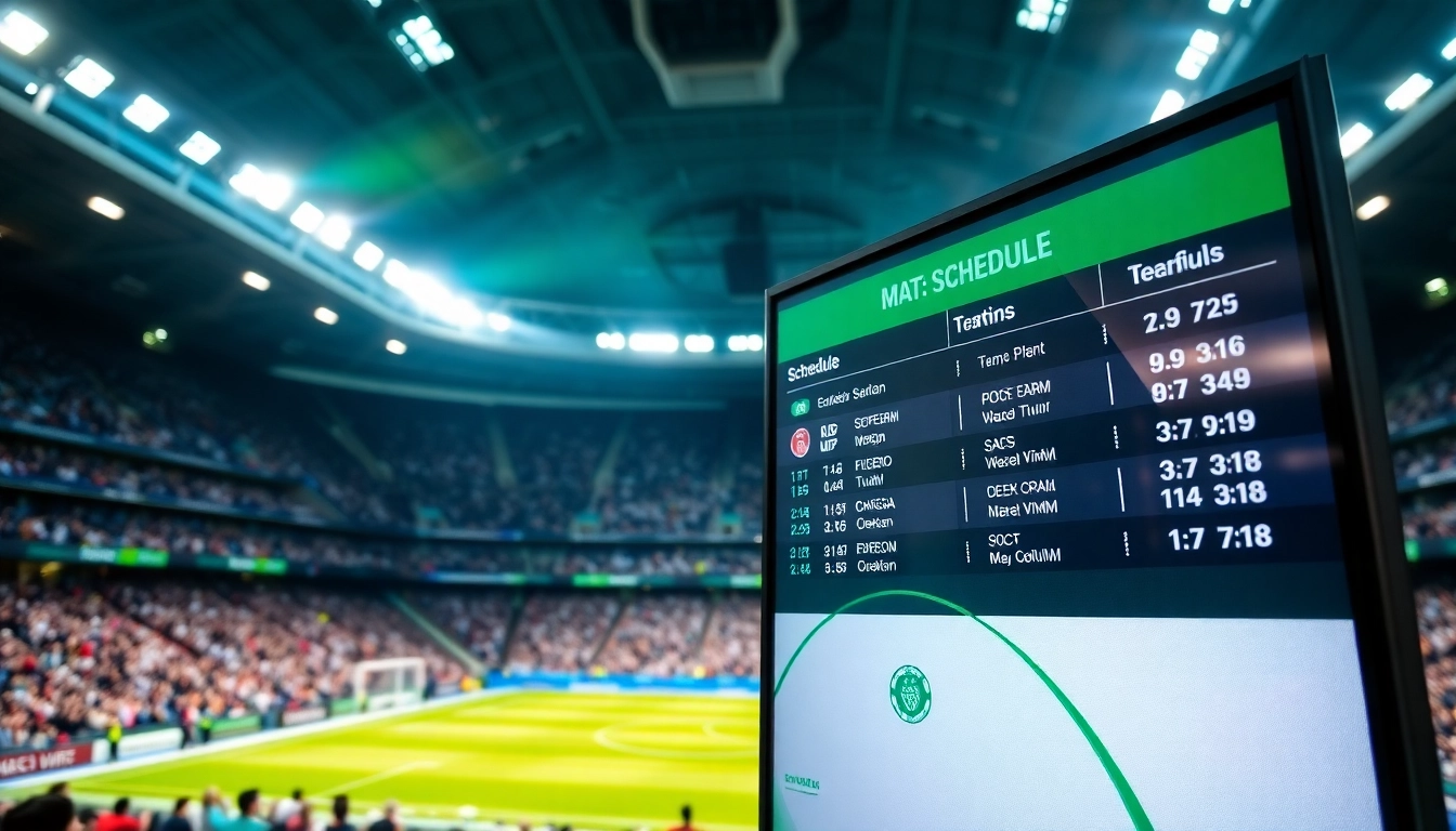 Update Terbaru Jadwal bola Pertandingan Sepak Bola Hari Ini