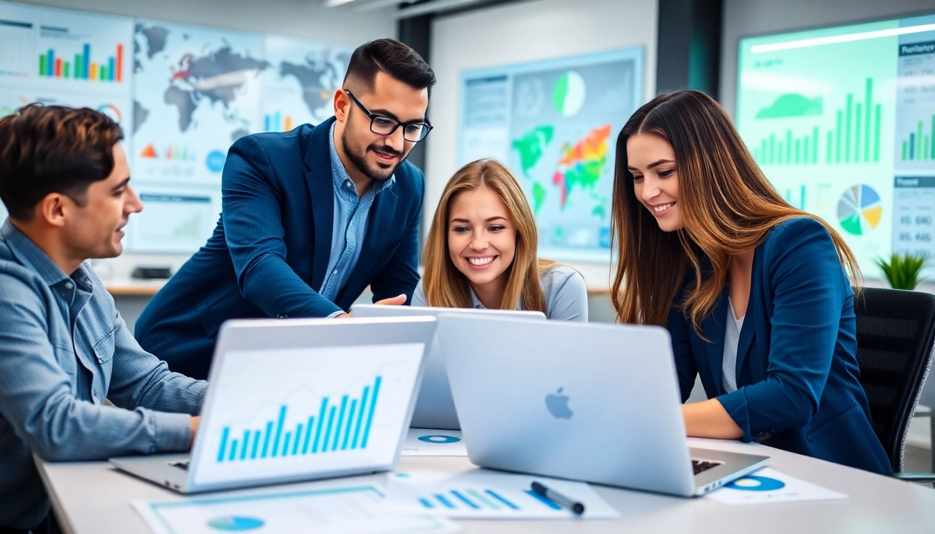 Digital marketing experts collaborating to effectively visit website strategies.