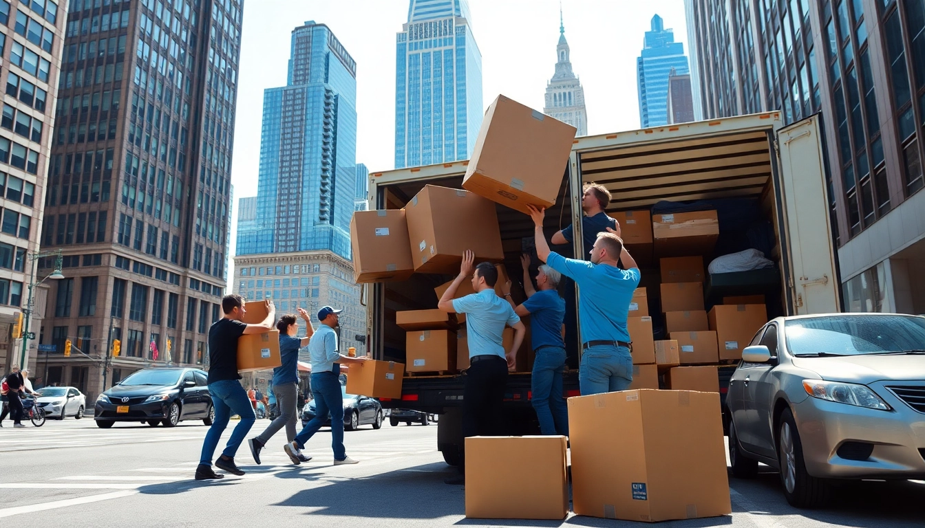 Efficient office moving services NYC team safely relocating office equipment in New York.