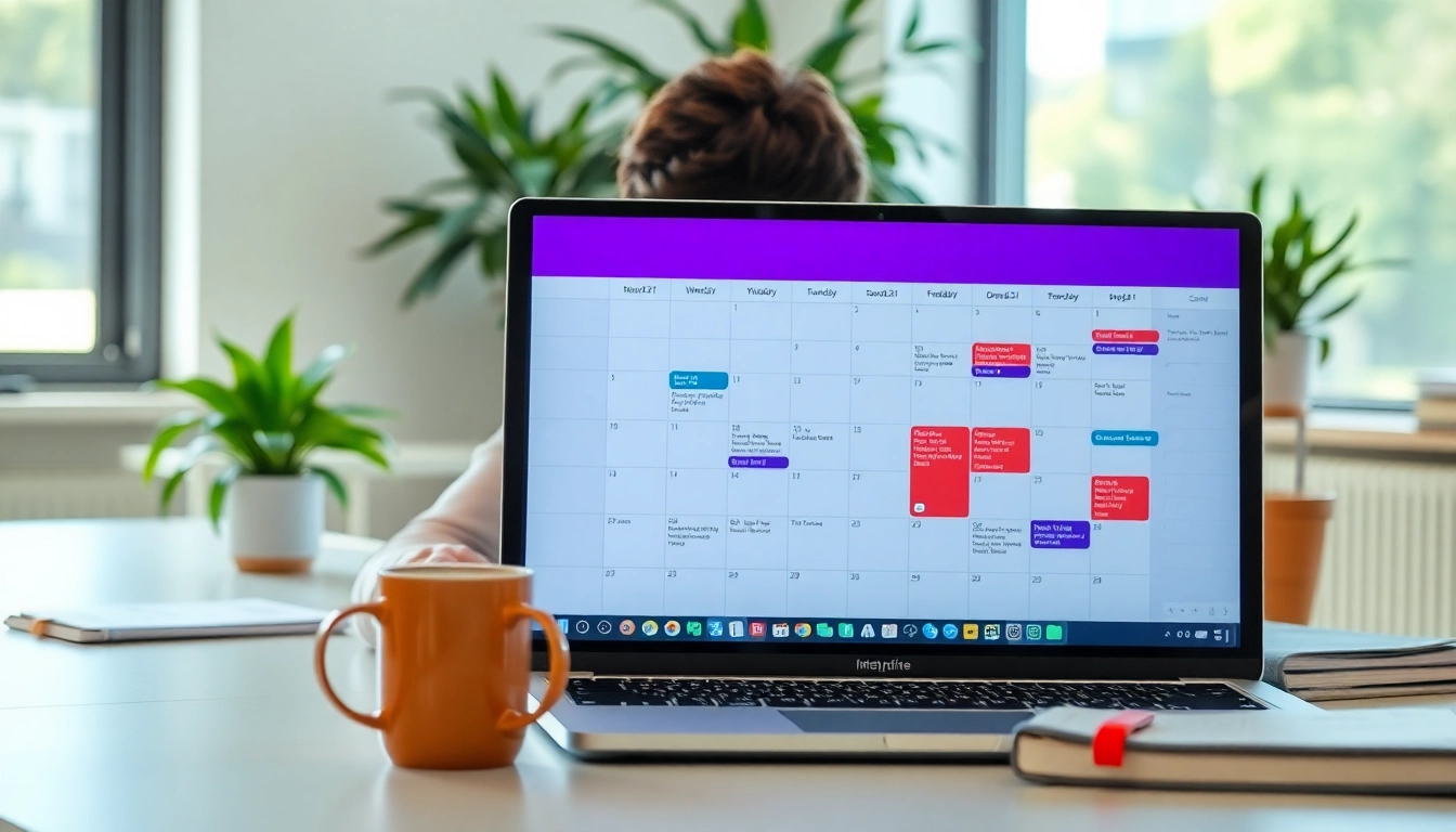 Resolve scheduling issues and fix calendar conflicts automatically in a professional workspace.