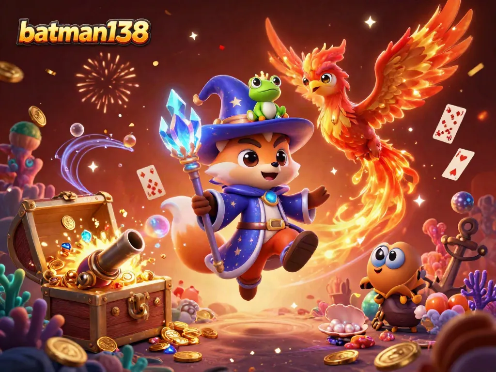 Experience winning thrills at batman138 with a mystical scene of adventure and excitement.