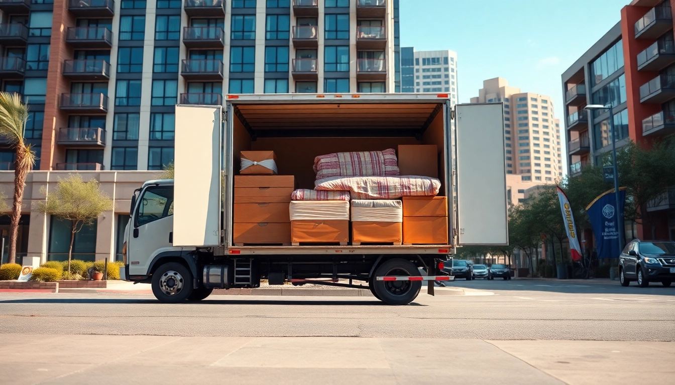 Efficient furniture delivery service in Phoenix, showcasing modern logistics and careful handling of items.